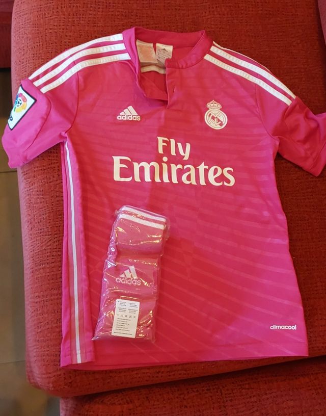 Camiseta Real Madrid niña talla 11-12.