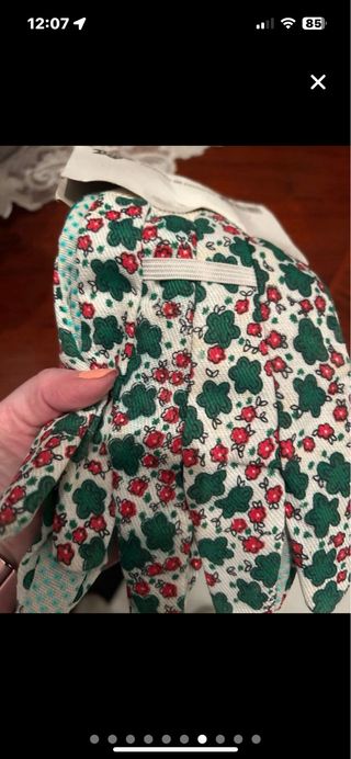 Guantes jardinería - flores