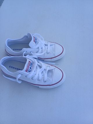 Converse blancas - bambas