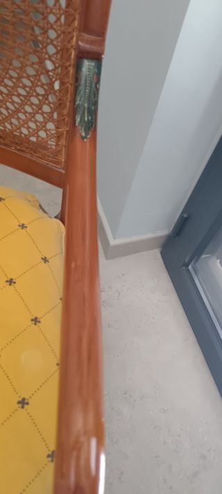 Poltroncina in paglia di  Vienna