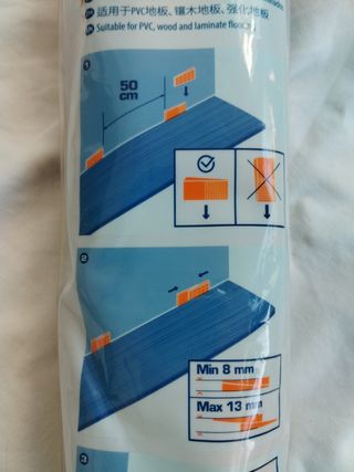 30 Cuñas Dexter para suelo