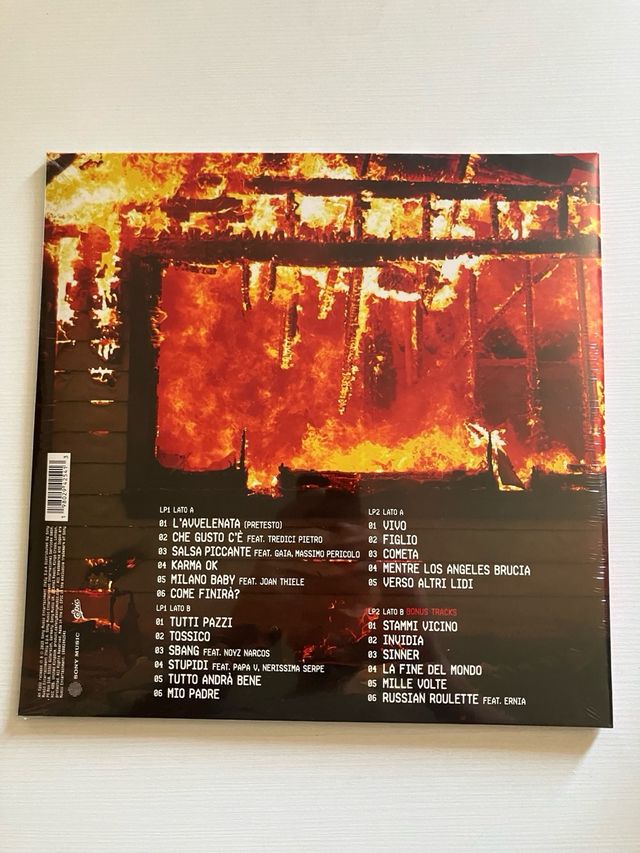 Vinile autografato Fabri Fibra