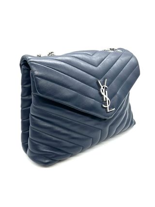 Bolso Saint Laurent Loulou azul
