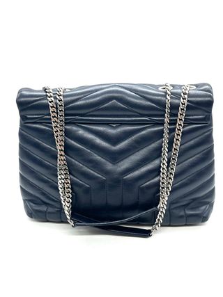 Bolso Saint Laurent Loulou azul