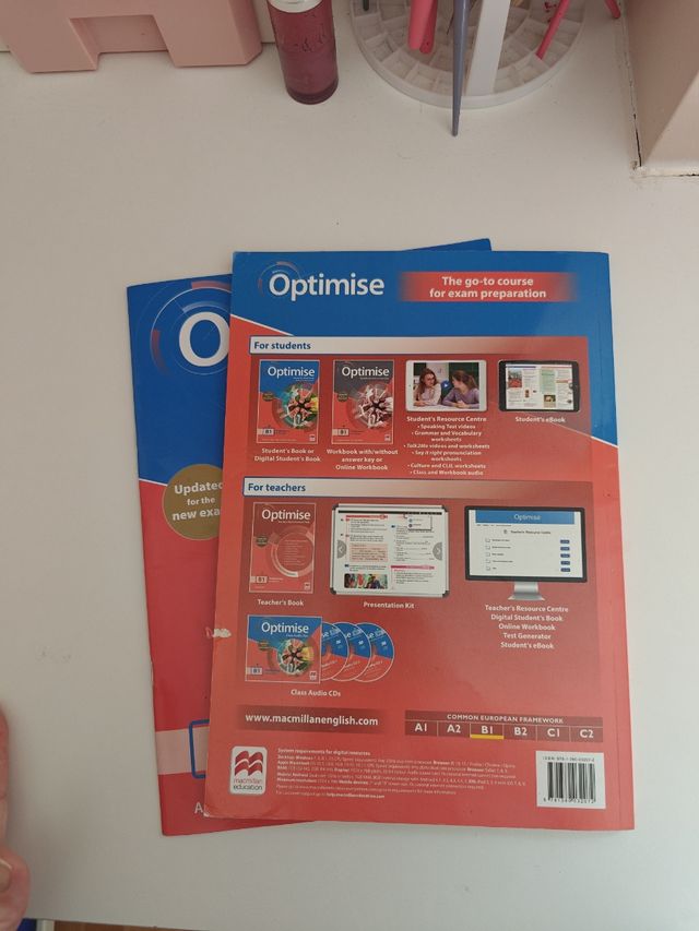 Optimise B1 Student's Book Pack