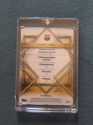 Cromo Lamine Yamal - Gold Drip #241/250