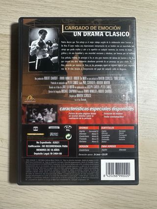 DVD Toro Salvaje - Robert De Niro