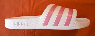 Chanclas Adidas rosa-blancas