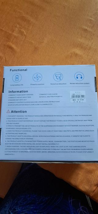 Robot aspirapolvere XIMEIJIE Smart