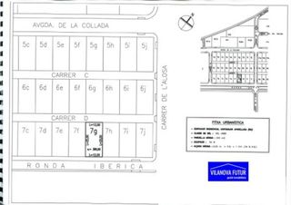 Terreno en venta en L'Aragai - Prat de Vilanova en Vilanova i La Geltrú