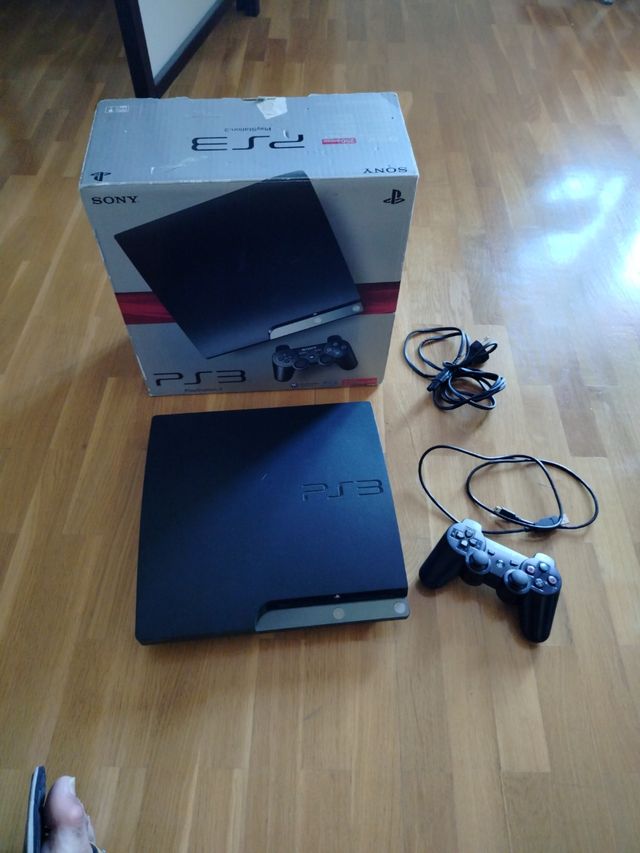PS3 Slim 250GB - consola + mando + caja