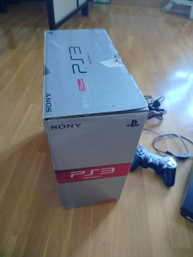 PS3 Slim 250GB - consola + mando + caja