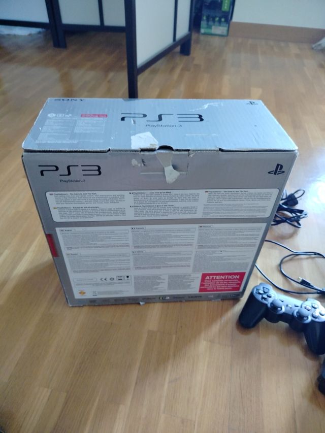 PS3 Slim 250GB - consola + mando + caja