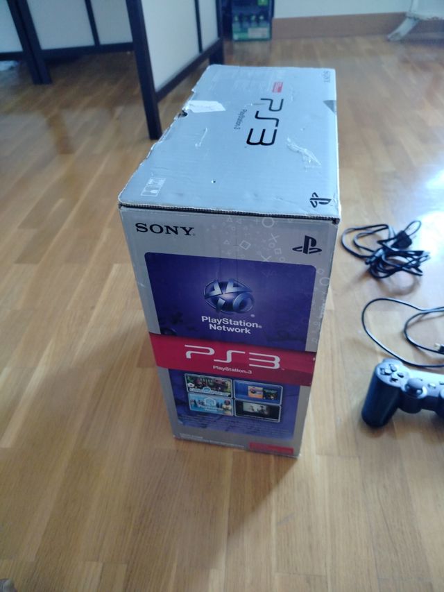 PS3 Slim 250GB - consola + mando + caja