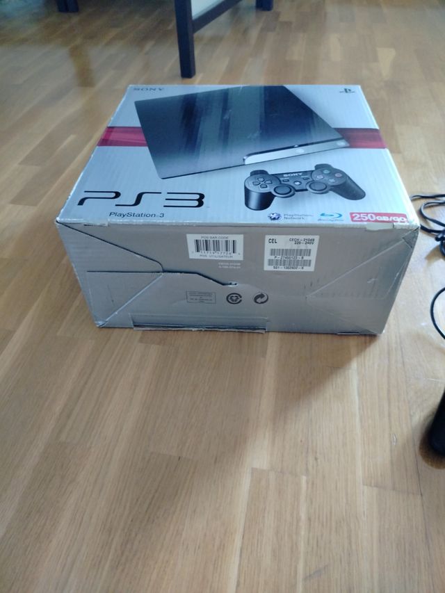 PS3 Slim 250GB - consola + mando + caja