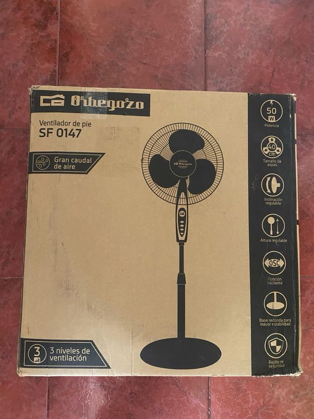 Ventilador Orbegozo SF0147 - 50W