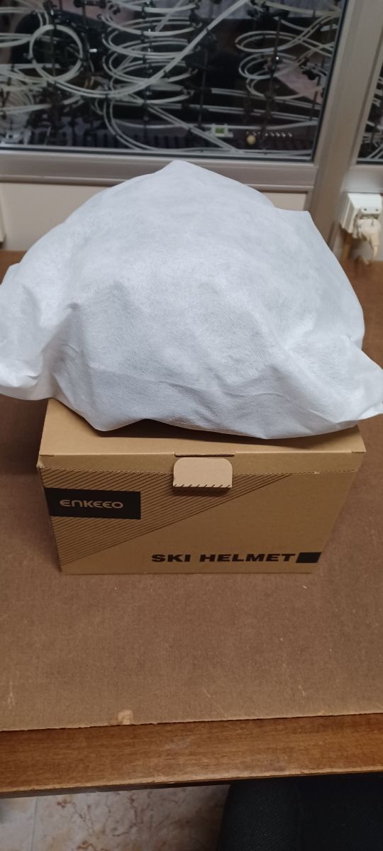 Casco Enkeeo bici/esquí negro