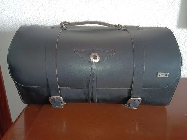 Baúl rulo moto piel Spaan Harley