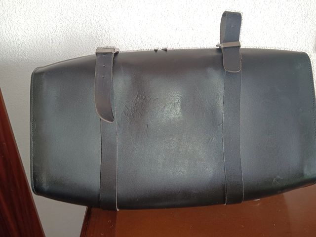 Baúl rulo moto piel Spaan Harley