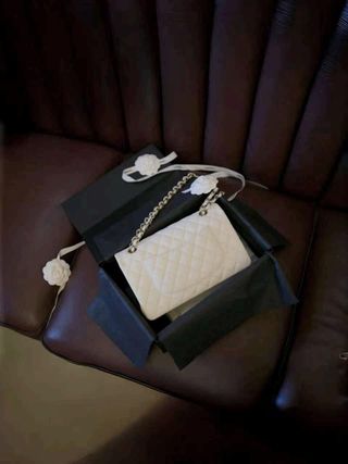 Bolso  Blanco Clásico