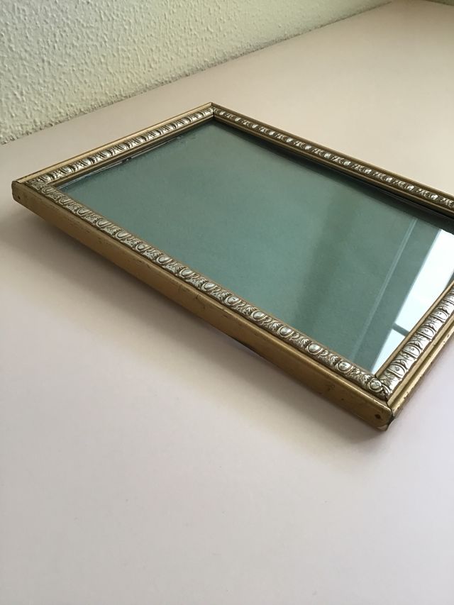 Marco foto vintage dorato