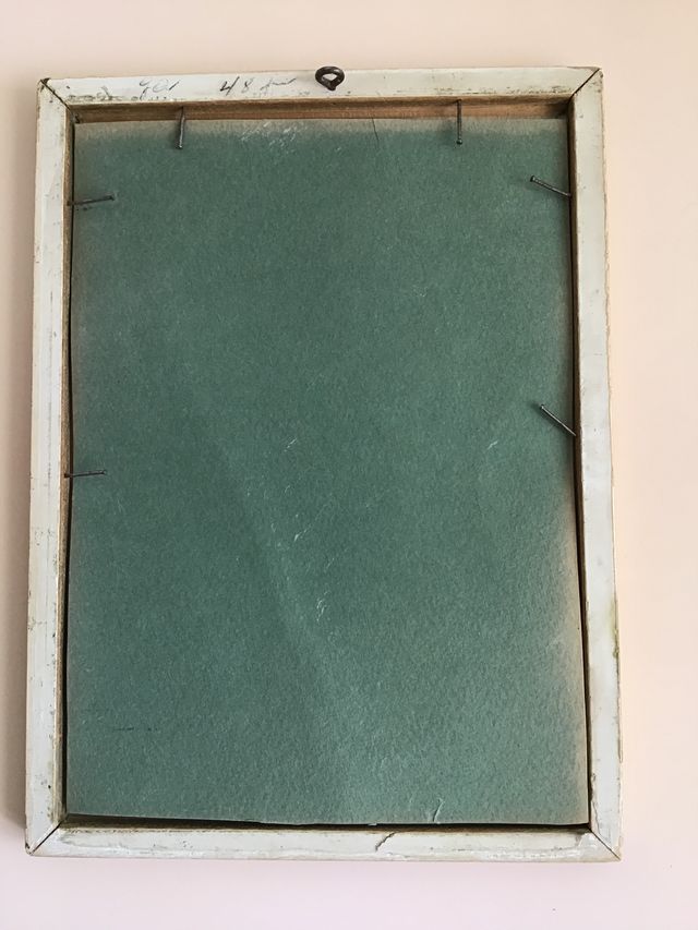 Marco foto vintage dorato