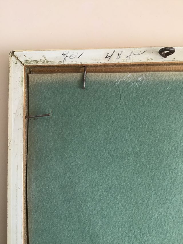 Marco foto vintage dorato