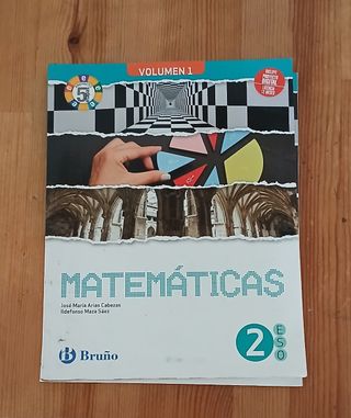 Libro de texto Matemáticas 2°ESO volumen 1