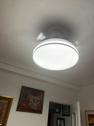Ventilador techo blanco