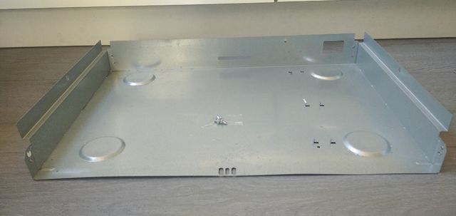 Base microondas aluminio