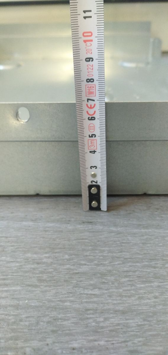 Base microondas aluminio