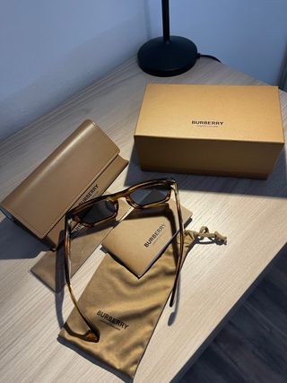 Occhiali Burberry Marroni