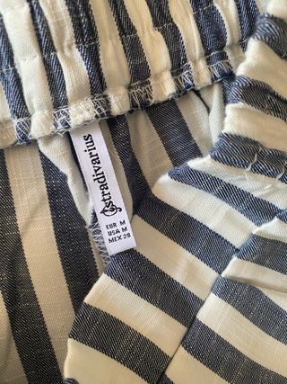 Pantalones rayas Stradivarius M