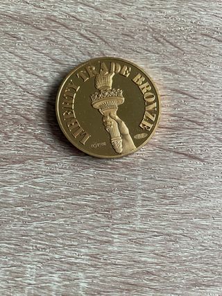 Medallas de Bronce conmemorativas 