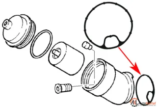 Junta de Óleo Opel 1.8 DRM001 5650905 90536363