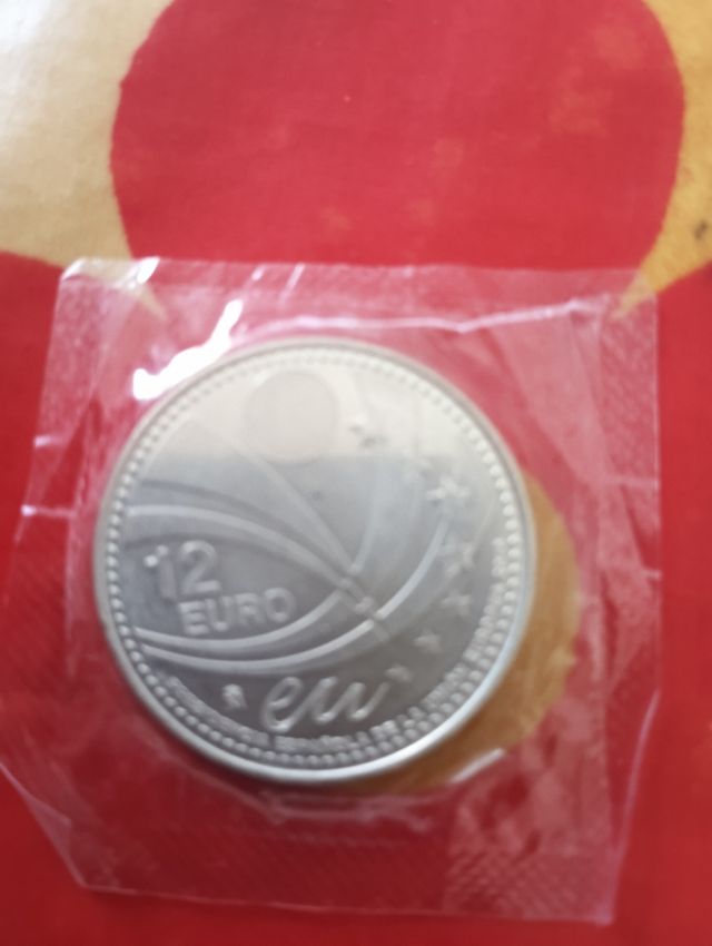 Moneda 12€ plata 2010