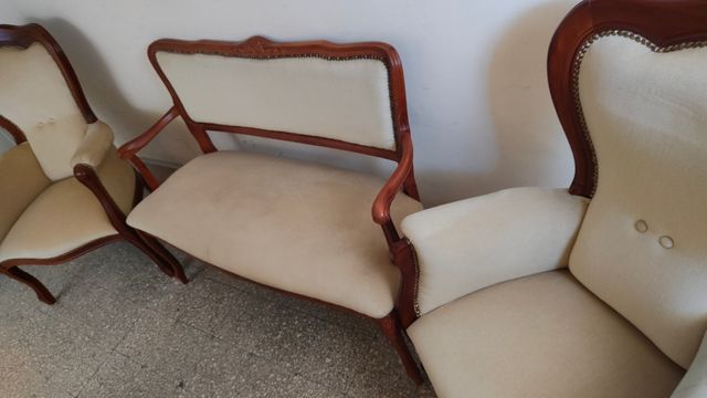 Salotto stile Luigi XV - 3 pezzi