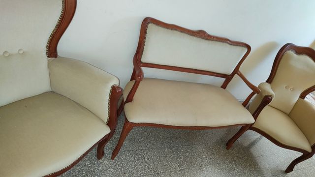 Salotto stile Luigi XV - 3 pezzi