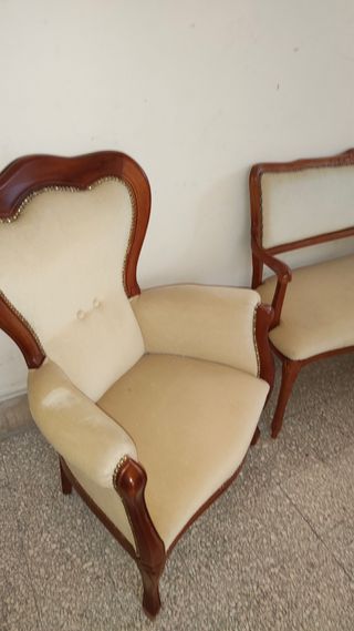 Salotto stile Luigi XV - 3 pezzi