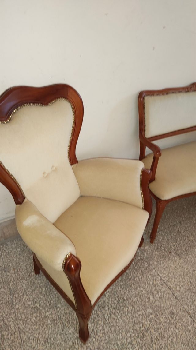 Salotto stile Luigi XV - 3 pezzi