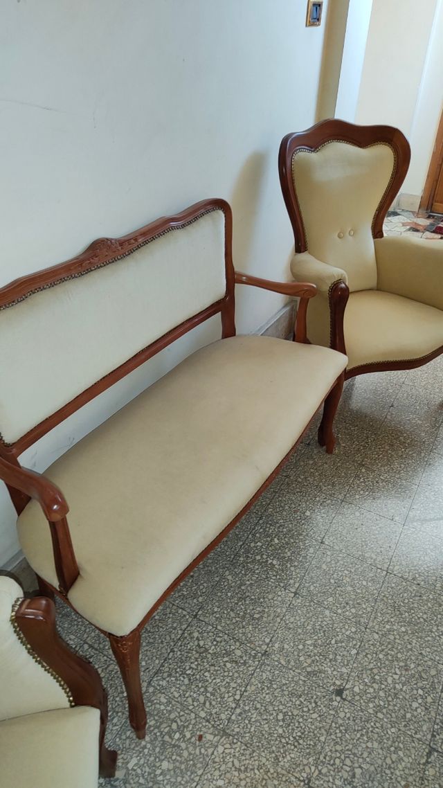 Salotto stile Luigi XV - 3 pezzi