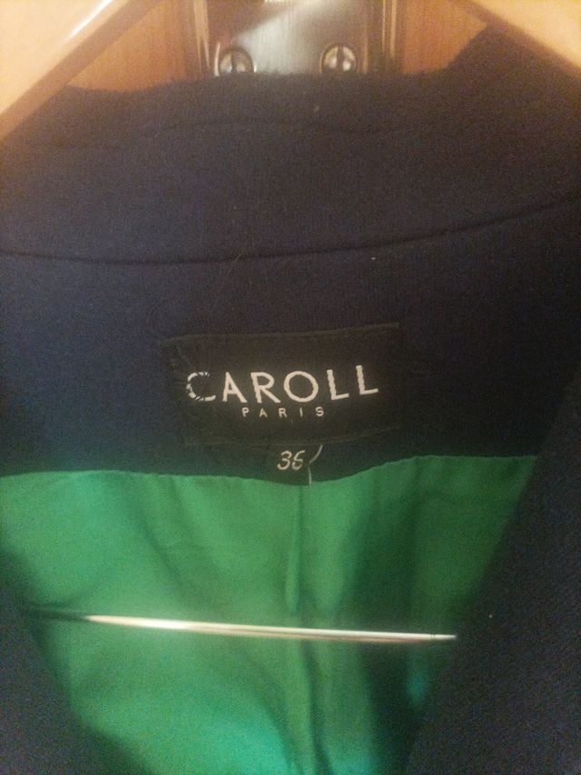 Blazer negro CAROLL talla S