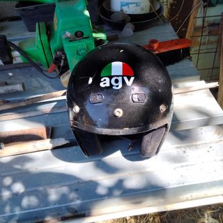 Casco moto AGV vintage