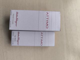 Necessaire Ferragamo + crema e balsamo