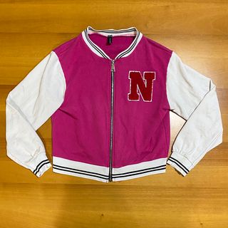 New Collection Felpa Zip Giacca Varsity Casual