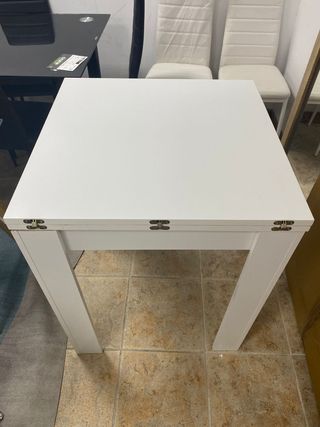 MESA PLEGABLE/EXTENSIBLE NUEVO BLANCA
