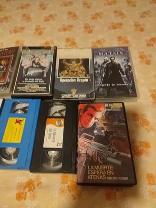 Lote de Películas VHS