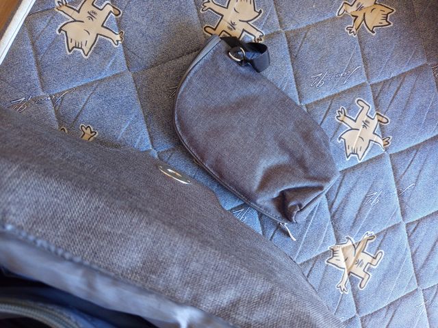 Bolso bebé grande - Gris