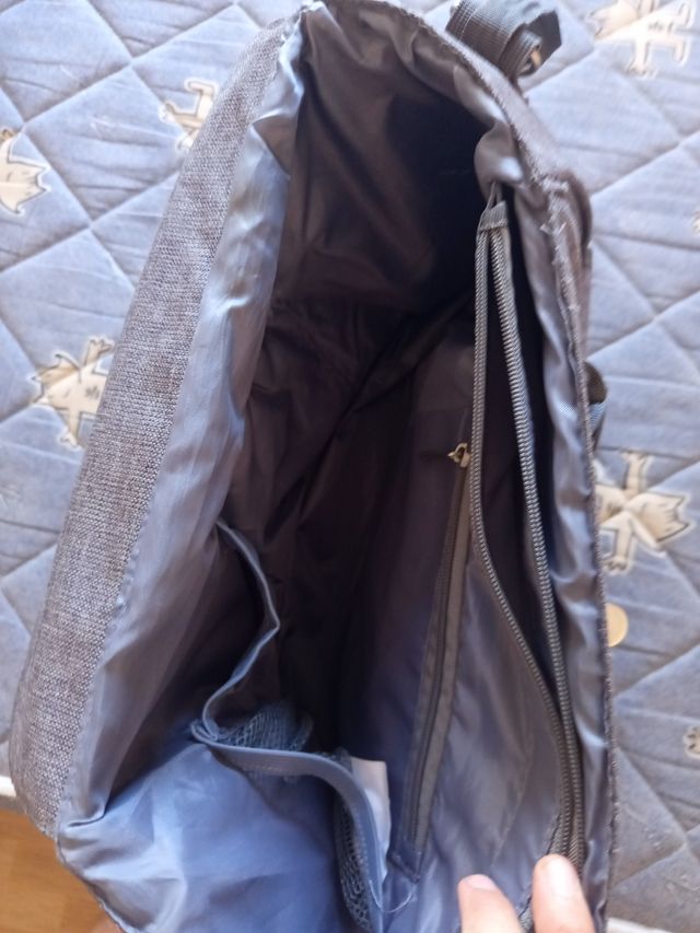 Bolso bebé grande - Gris