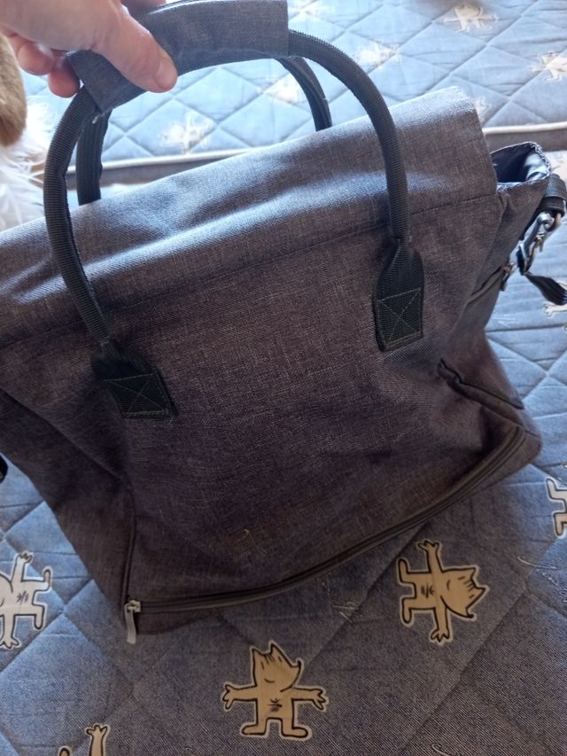 Bolso bebé grande - Gris